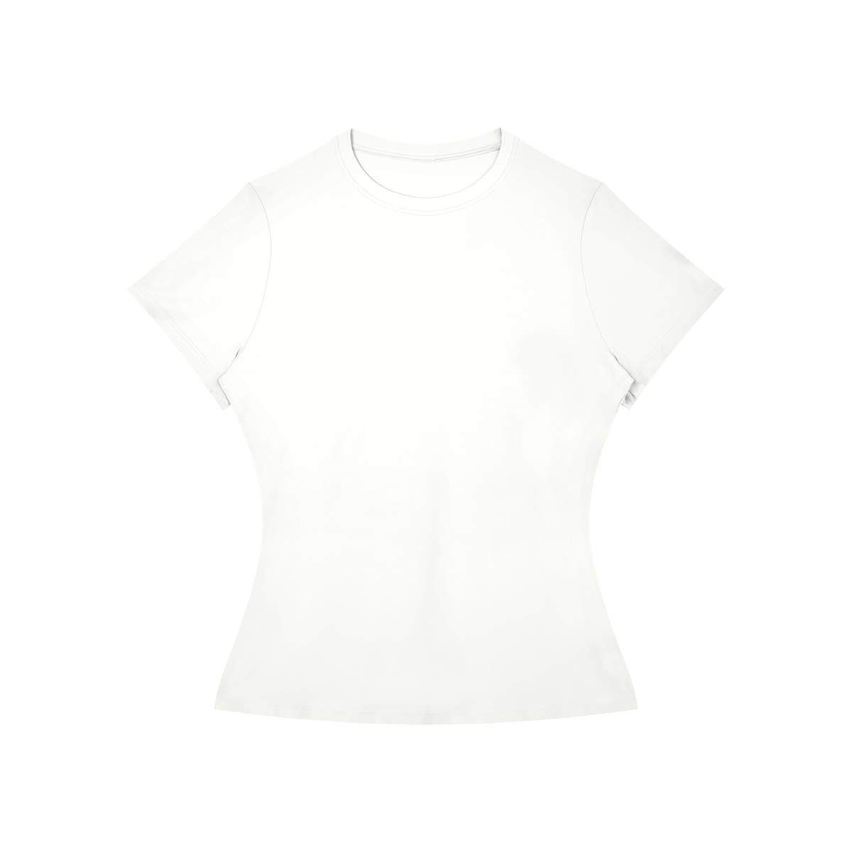 Women's Skinny Fit Performance T-Shirt in white