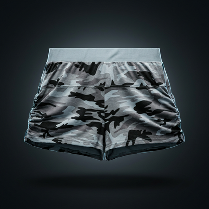Women's Slim Camo Shorts