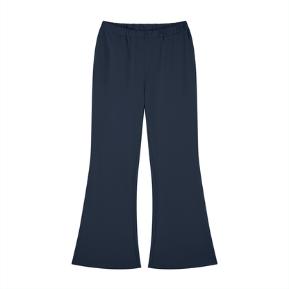 Women's Slim-Fit Flared Sweatpants in royal blue