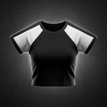 Women's Slim Raglan Color Block T-Shirt