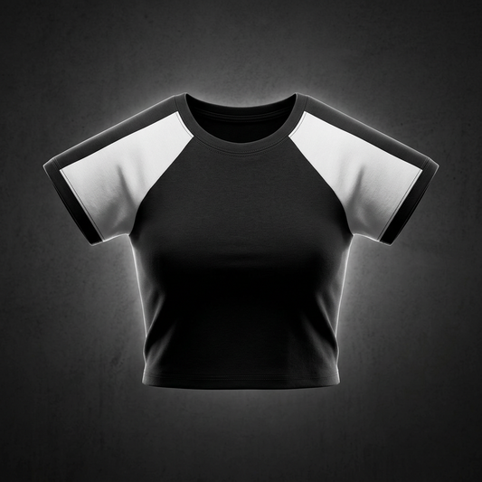Women's Slim Raglan Color Block T-Shirt