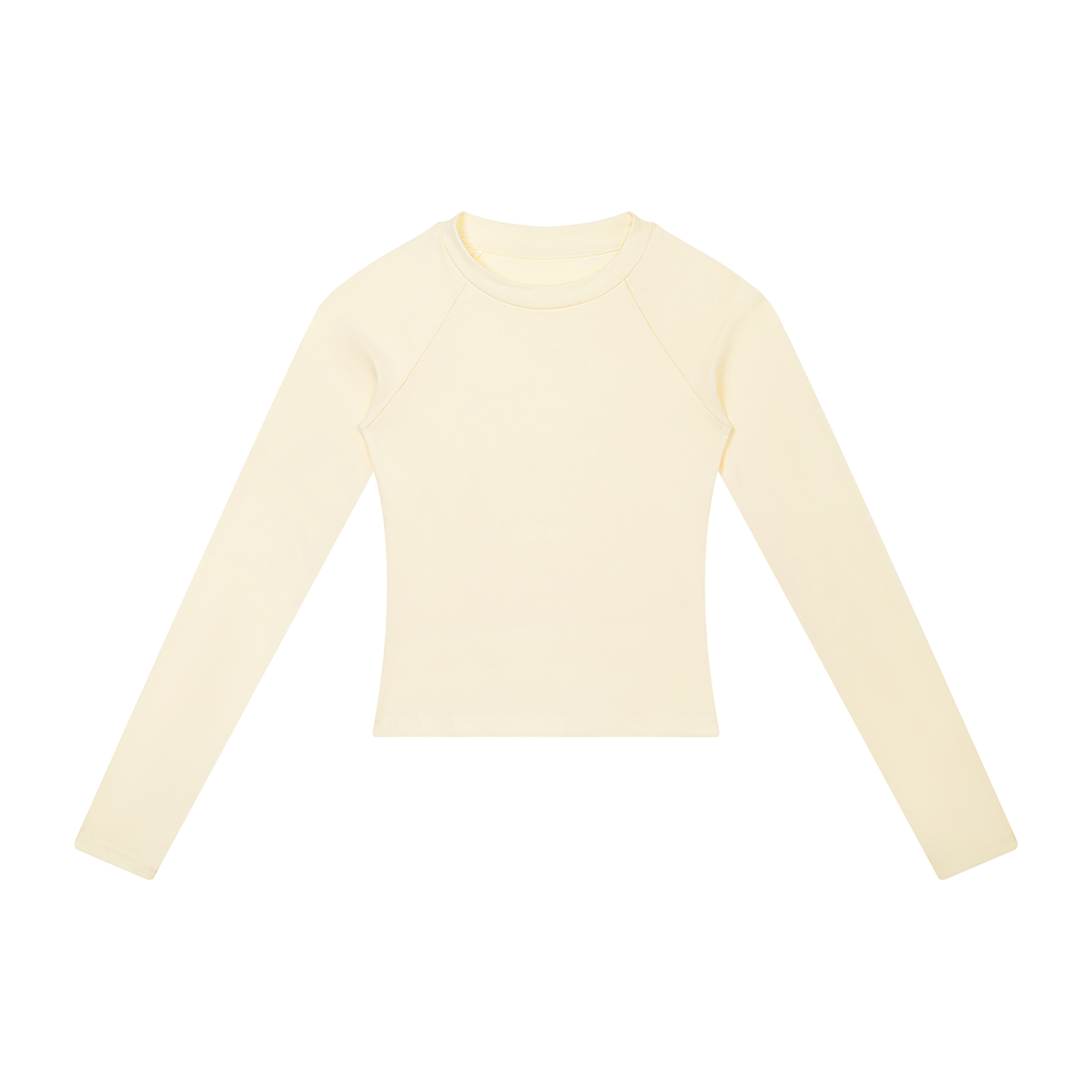 Women's Slim Raglan Long Sleeve T-Shirt in apricot