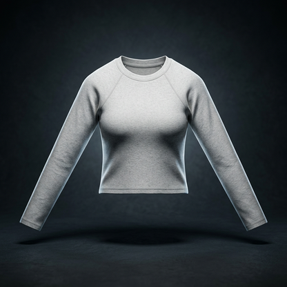 Women's Slim Raglan Long Sleeve T-Shirt