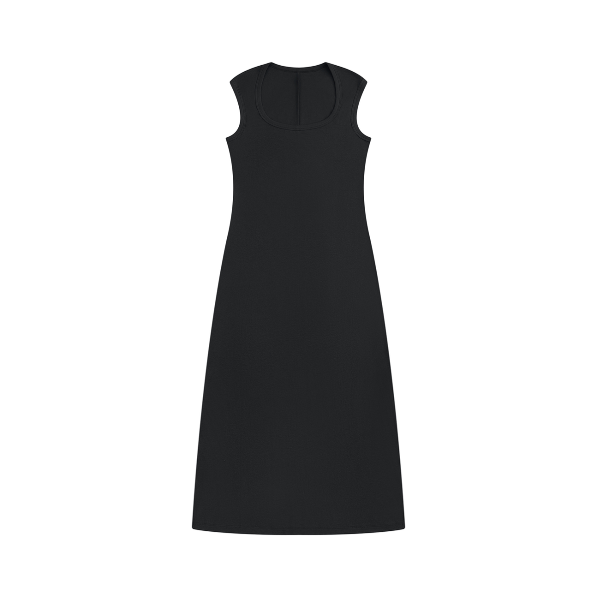 Women's Slim Sleeveless Dress in black