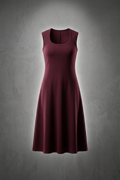 Women's Slim Sleeveless Dress