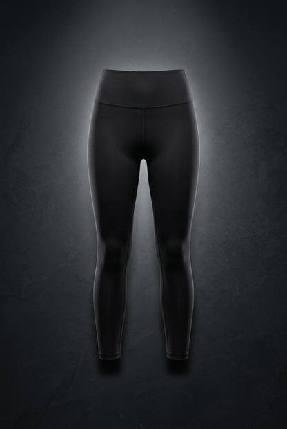 Women's Solid High Rise Leggings
