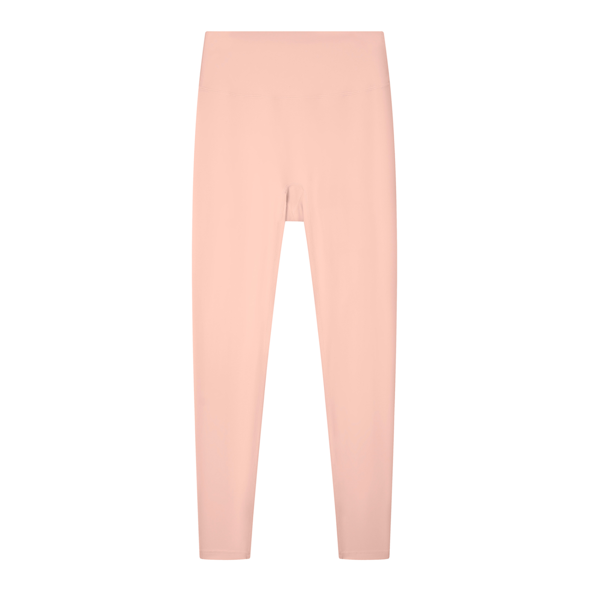 Women's Solid High Rise Leggings in pink