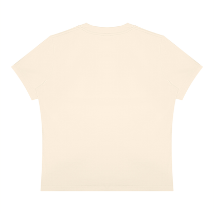 Women's Sorona Crewneck T-Shirt in apricot, alternate angle