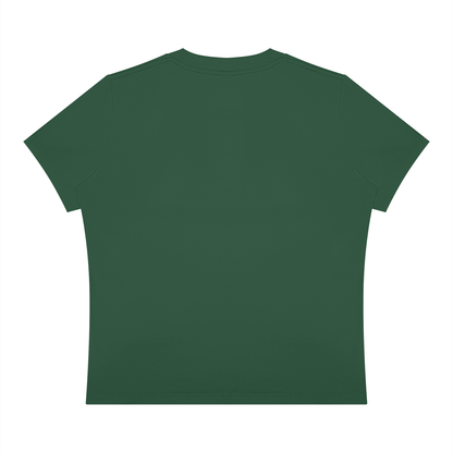 Women's Sorona Crewneck T-Shirt in blackish green, alternate angle
