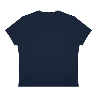 Women's Sorona Crewneck T-Shirt in navy blue, alternate angle