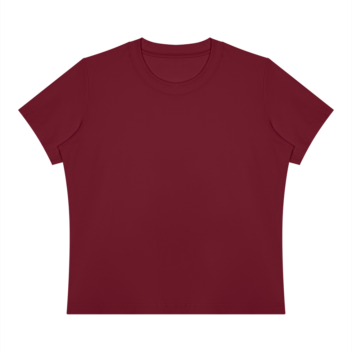 Women's Sorona Crewneck T-Shirt in wine red