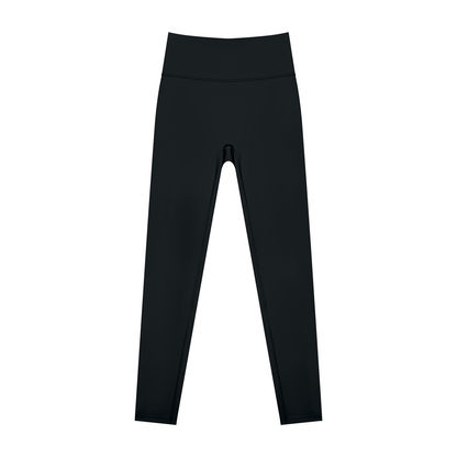 Women's Supportive High Rise Ankle Yoga Leggings in black