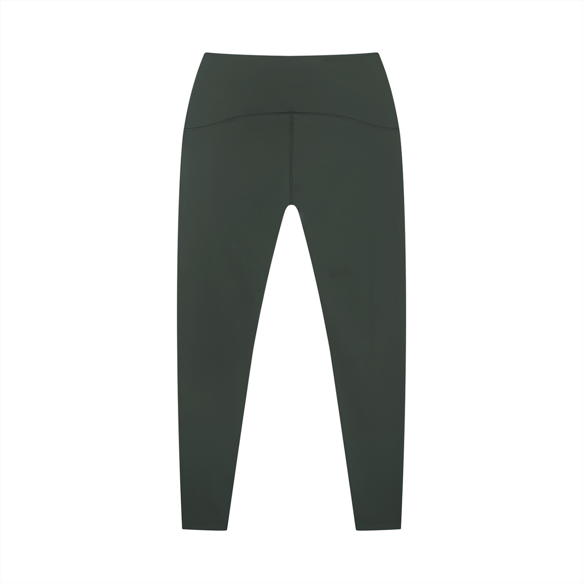Women's Tapered Ankle Yoga Leggings in dark gray, alternate angle