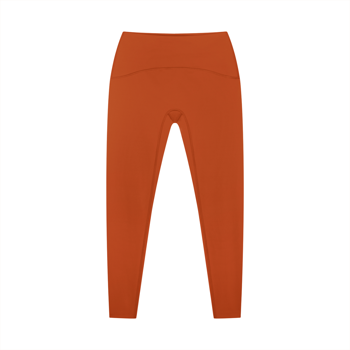 Women's Tapered Ankle Yoga Leggings in orange