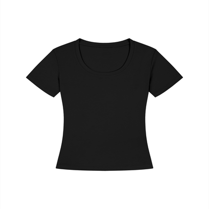 Women's Tencel Baby T-Shirt in black