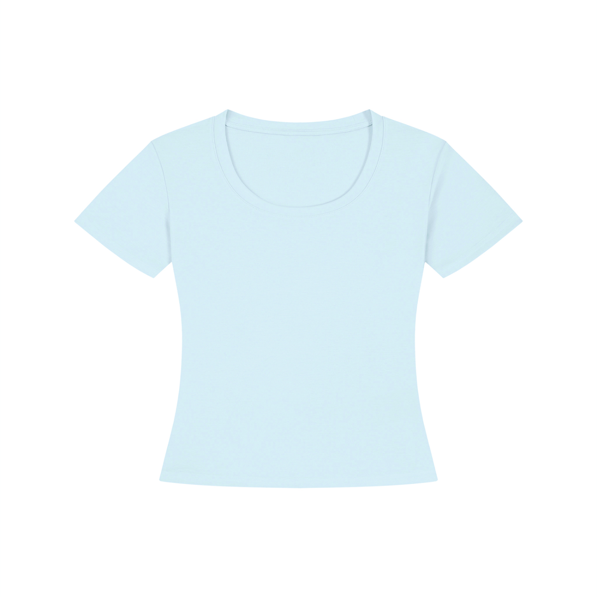 Women's Tencel Baby T-Shirt in light blue
