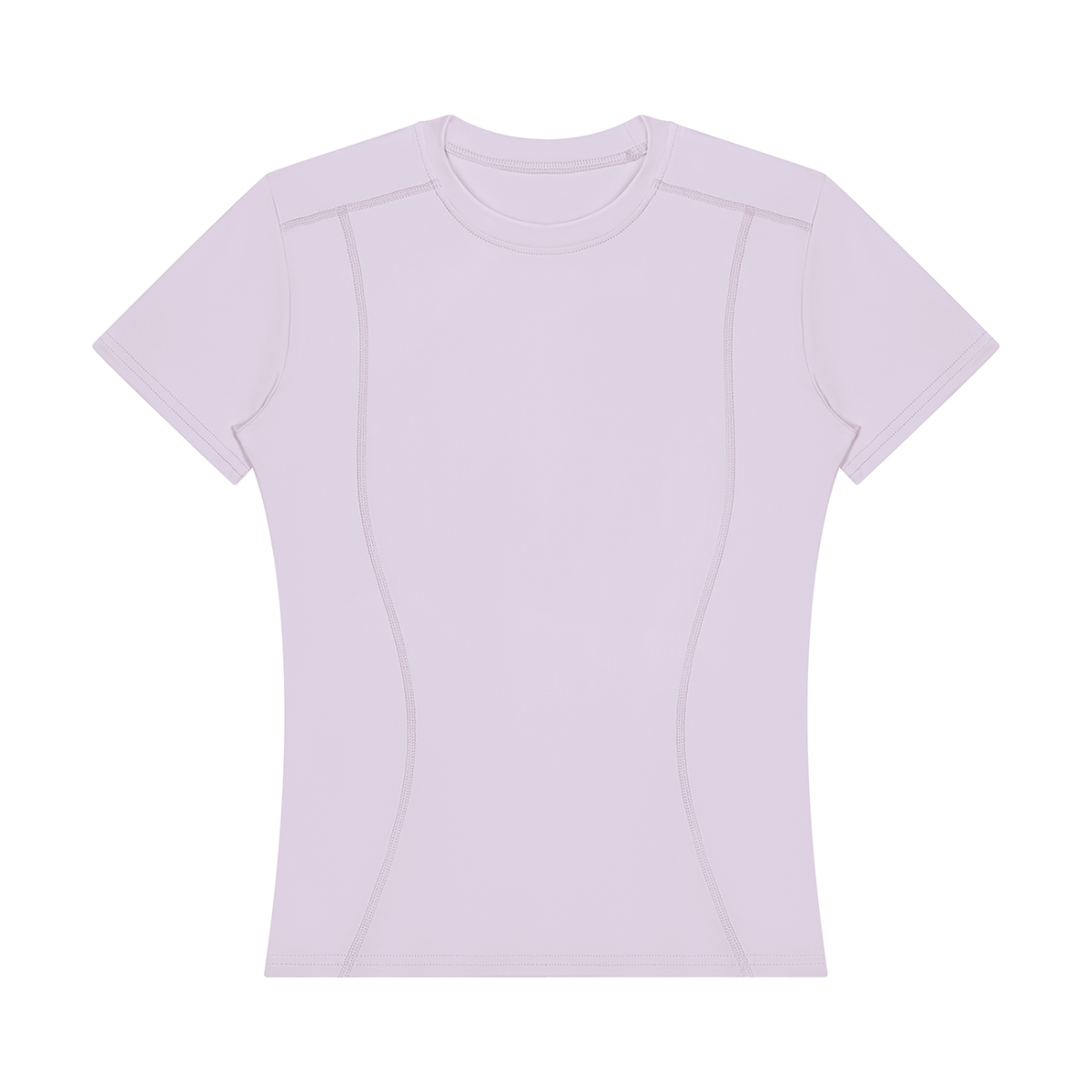 Women's Topstitch Training T-Shirt in light purple
