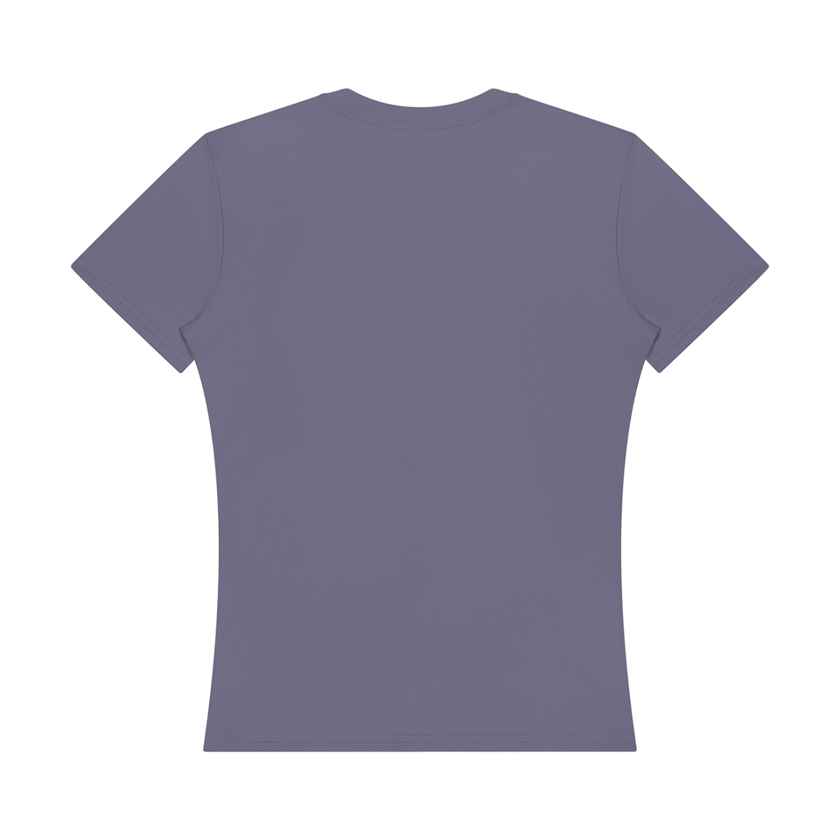Women's Topstitch Training T-Shirt in misty purple, alternate angle