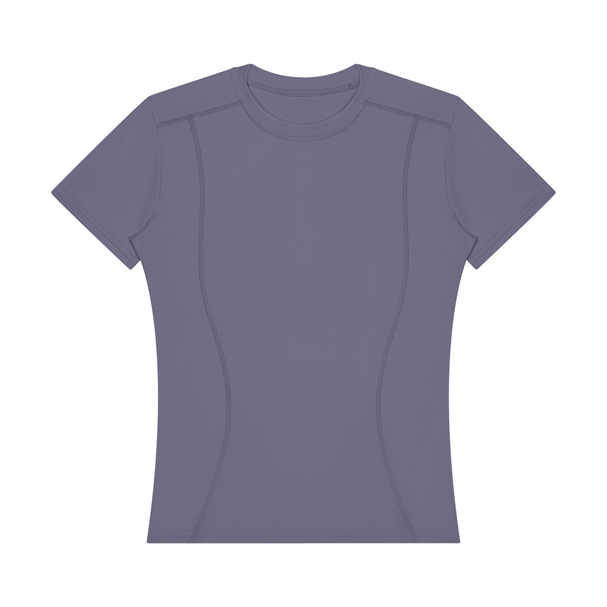 Women's Topstitch Training T-Shirt in misty purple