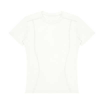 Women's Topstitch Training T-Shirt in white
