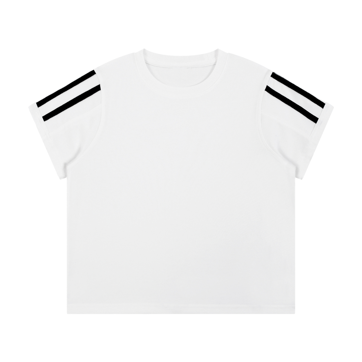 Women's Varsity Stripe T-Shirt in white