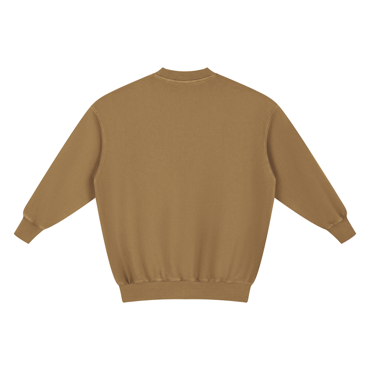 Women's Vintage Wash Pullover in khaki, alternate angle