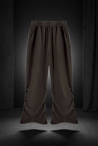 Women's Vintage Wash Ruched Sweatpants, view 1