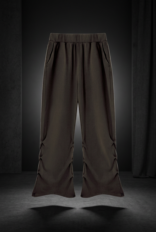 Women's Vintage Wash Ruched Sweatpants, view 1