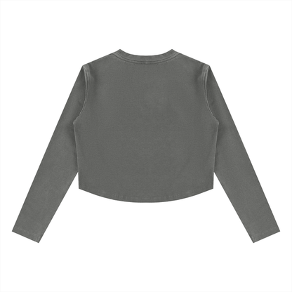 Women's Vintage Wash Slim T-Shirt in black, alternate angle