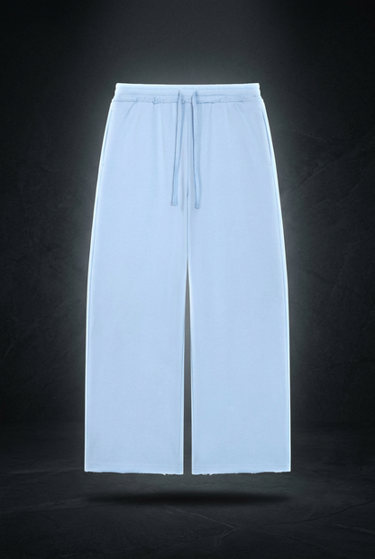 Women's Wide Leg Raw Edge Sweatpants, view 1