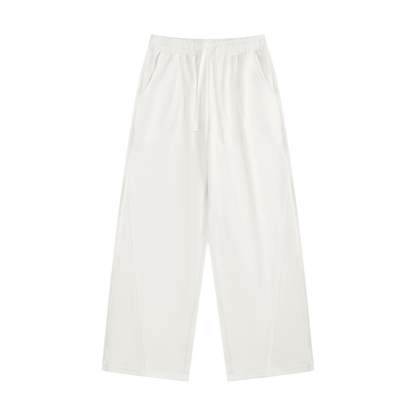 Women's Wide Leg Sweatpants in white