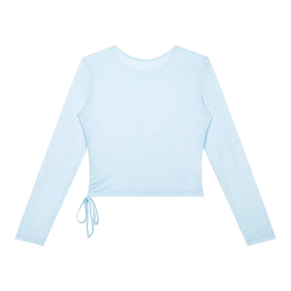 Women's Yoga Cover Up Tops in light blue, alternate angle