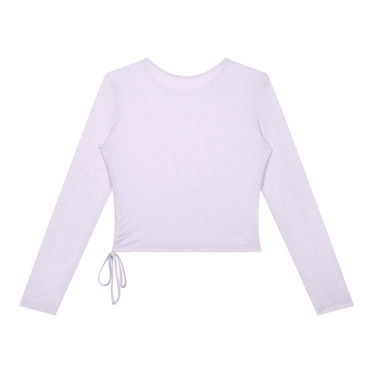 Women's Yoga Cover Up Tops in light purple, alternate angle