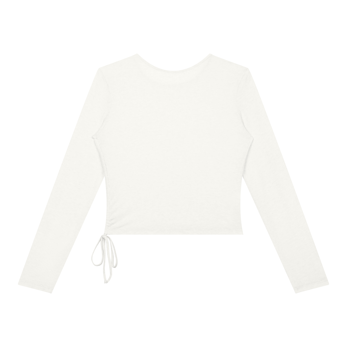 Women's Yoga Cover Up Tops in white, alternate angle