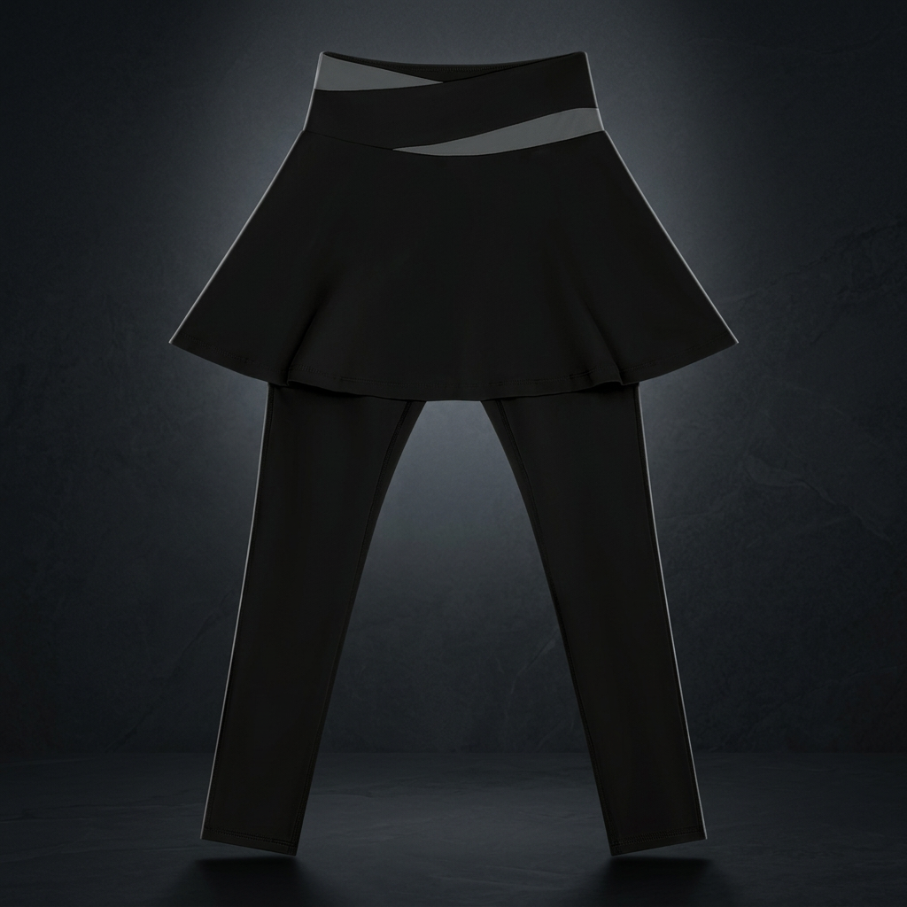 Women's Yoga Panelled Skorts