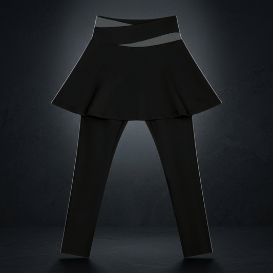 Women's Yoga Panelled Skorts