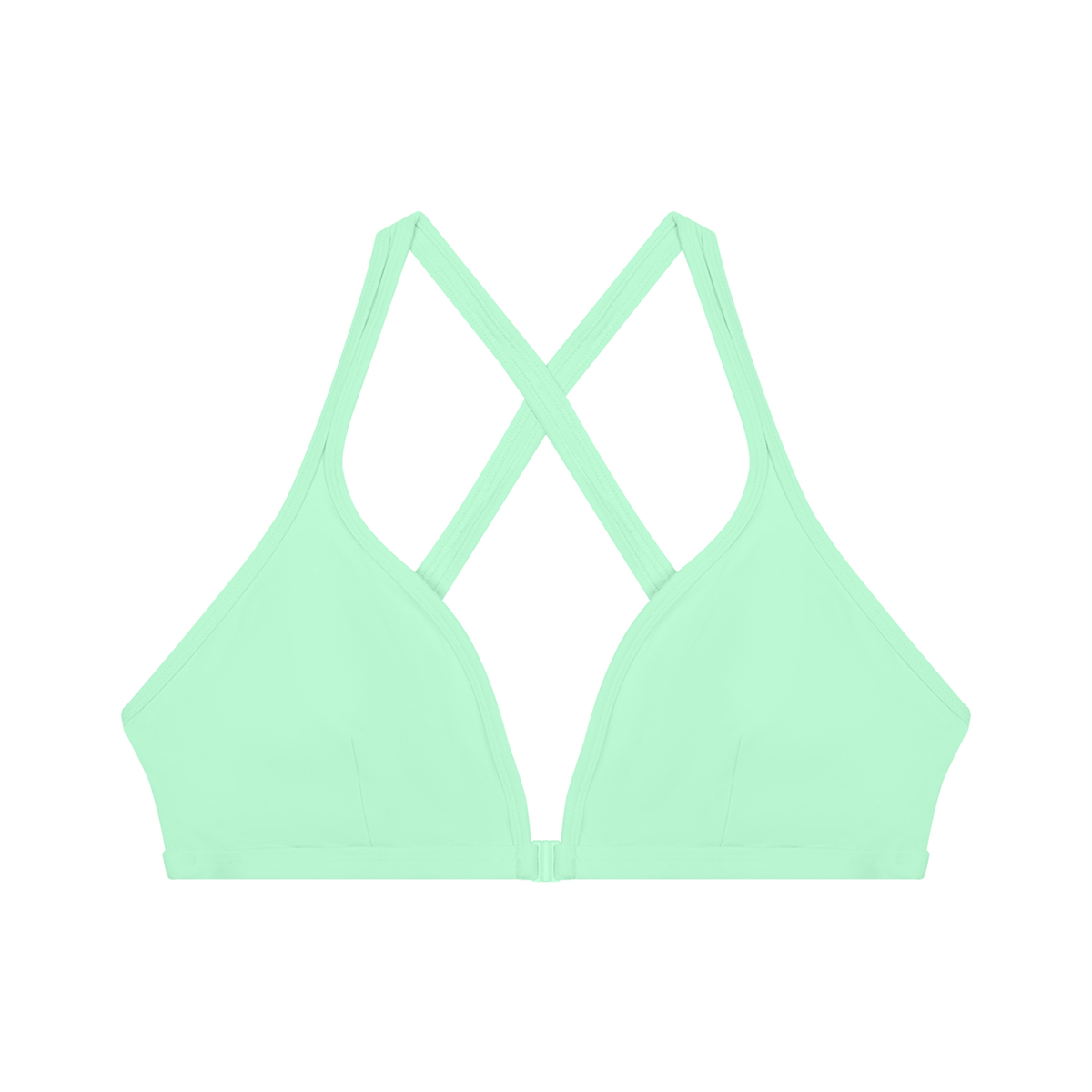 Women's Yoga Sports Bra in mint green