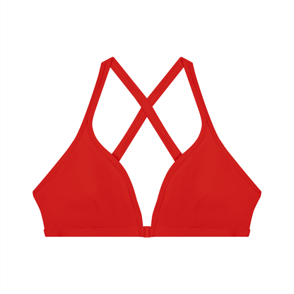 Women's Yoga Sports Bra in red