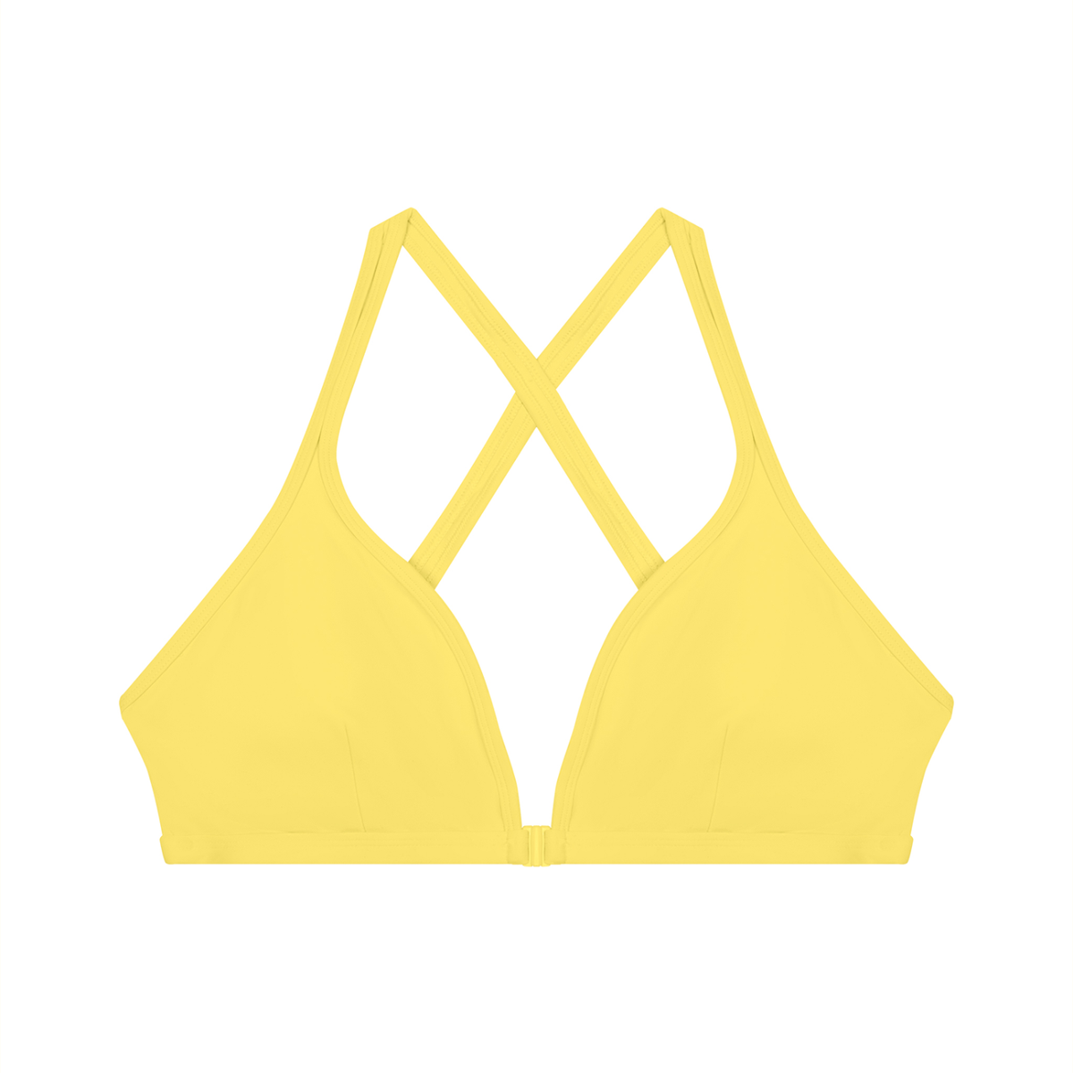 Women's Yoga Sports Bra in yellow
