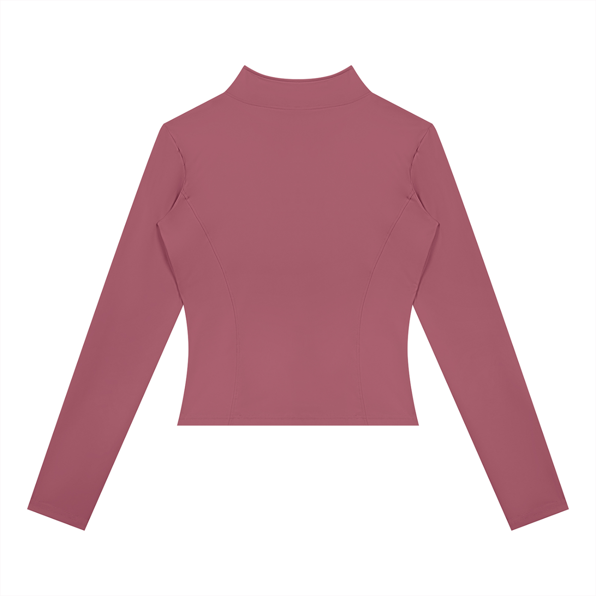 Women's Yoga Sports Full Zip Jacket in carmine, alternate angle
