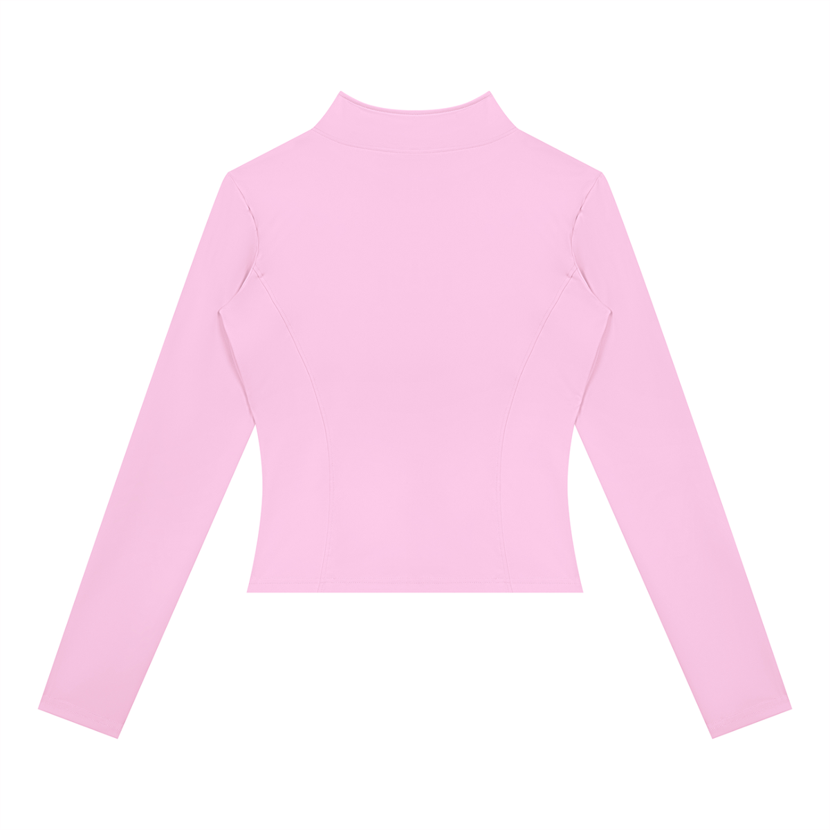 Women's Yoga Sports Full Zip Jacket in pink, alternate angle