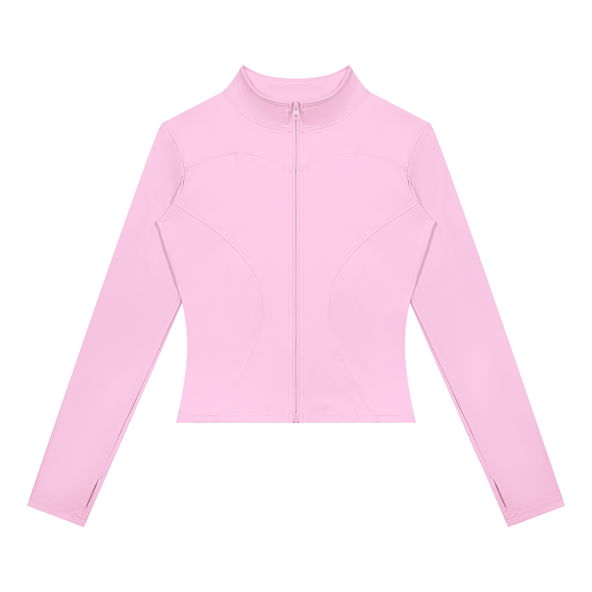 Women's Yoga Sports Full Zip Jacket in pink