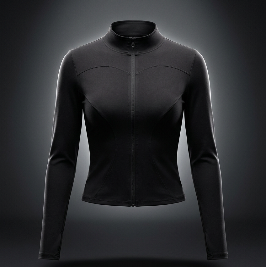 Women's Yoga Sports Full Zip Jacket, view 1