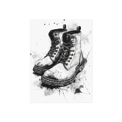 Worn in Silence, fine art paper print, view 2