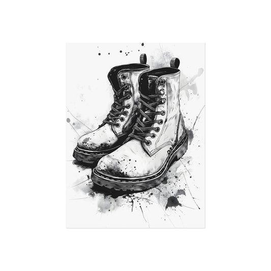 Worn in Silence, fine art paper print, view 2